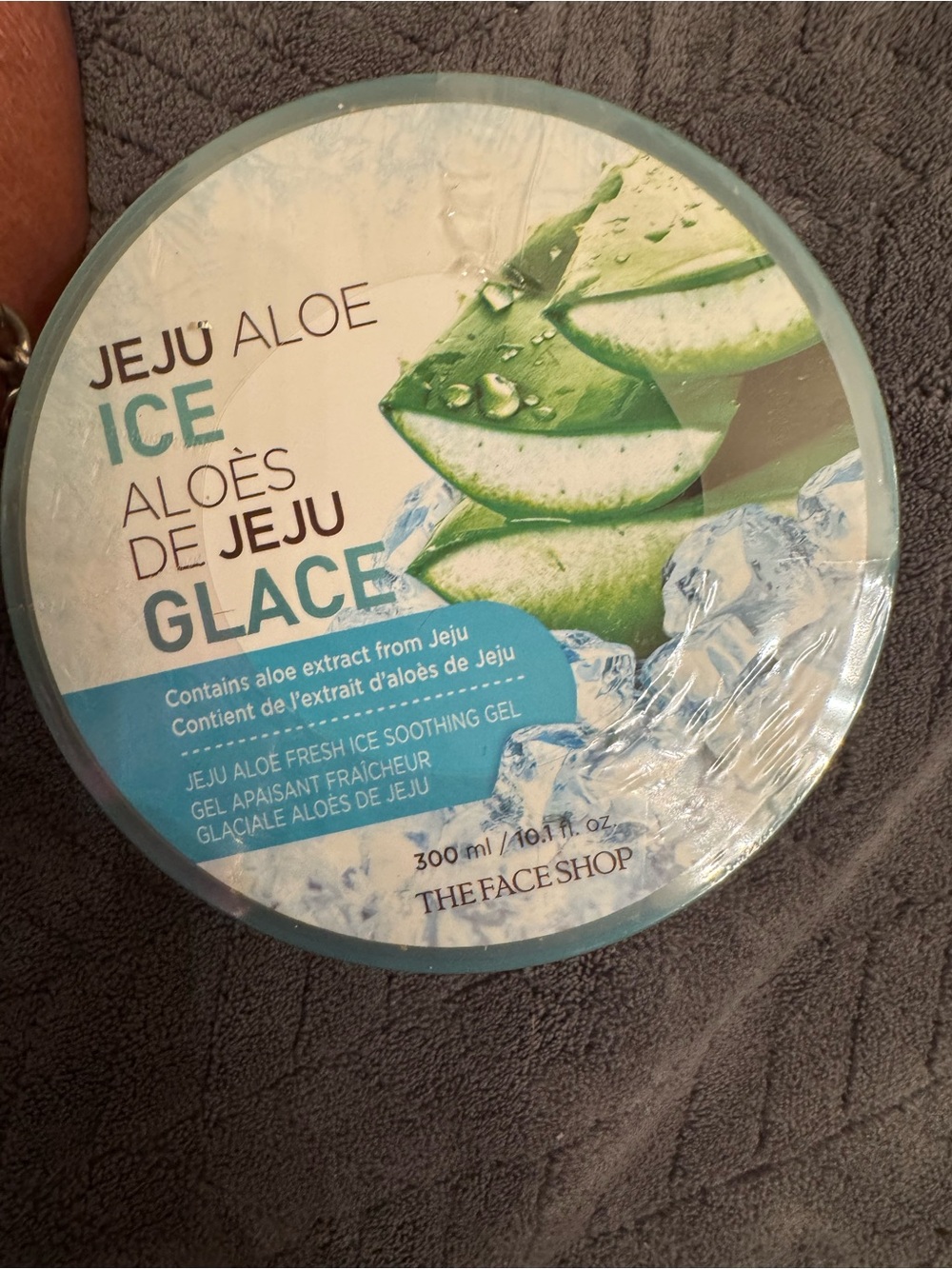 The Face Shop Jeju Aloe Ice Soothing Gel - Green